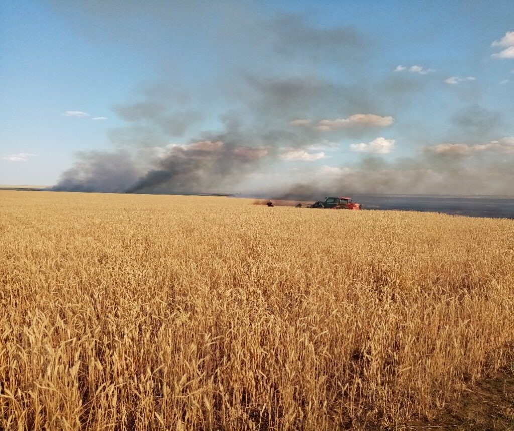 МЧС напоминает о соблюдении пожарной безопасности в период уборочной кампании.